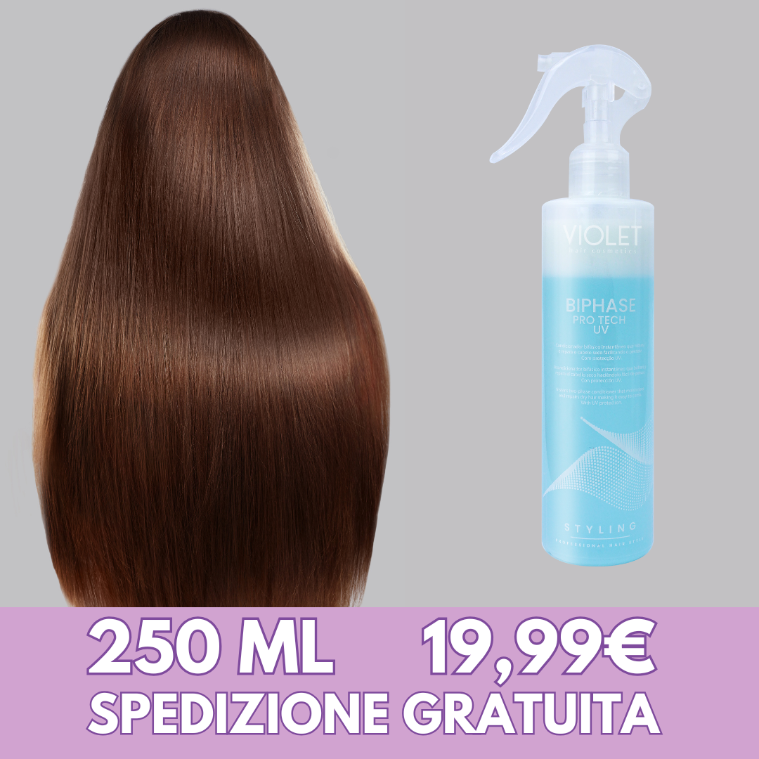 Protettore Termico UV per capelli - Idrata e Protegge a lungo